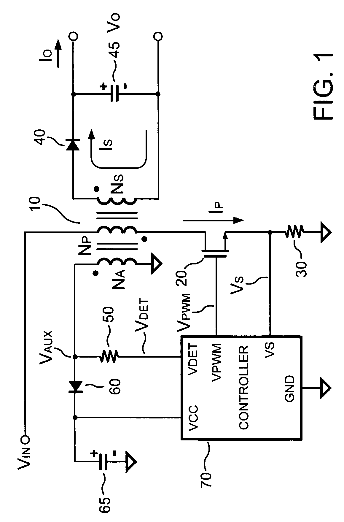 Apparatus and method thereof for measuring output current from primary side of power converter