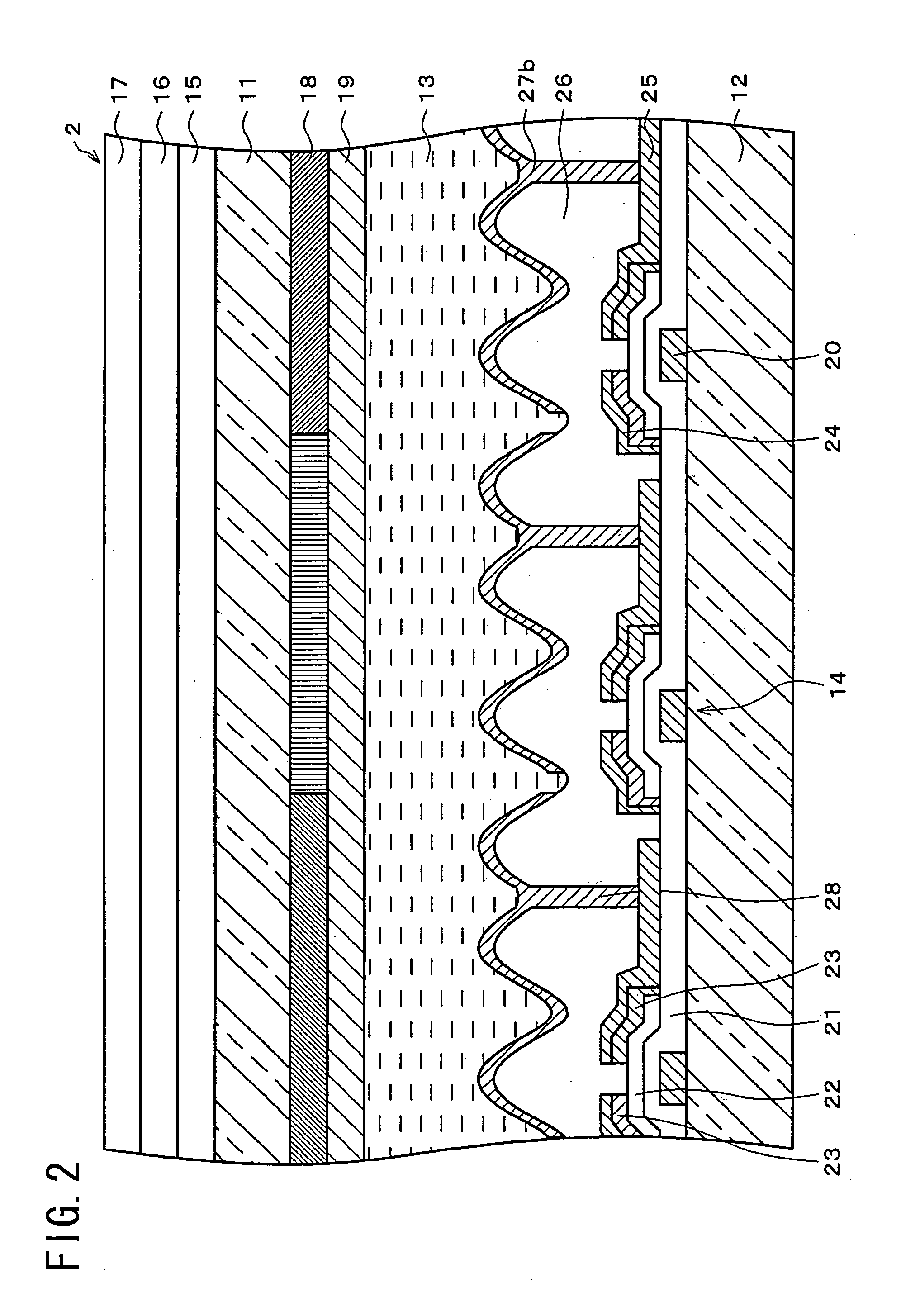 Display device, method of driving same and electronic device mounting same