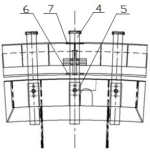 Sliding type air bag plug plate system for tunnel lining trolley