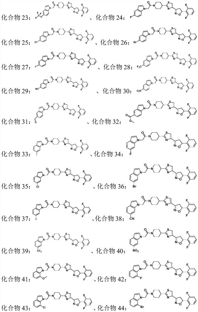 Compound containing indole ring structure, preparation method and application of compound, and bactericide