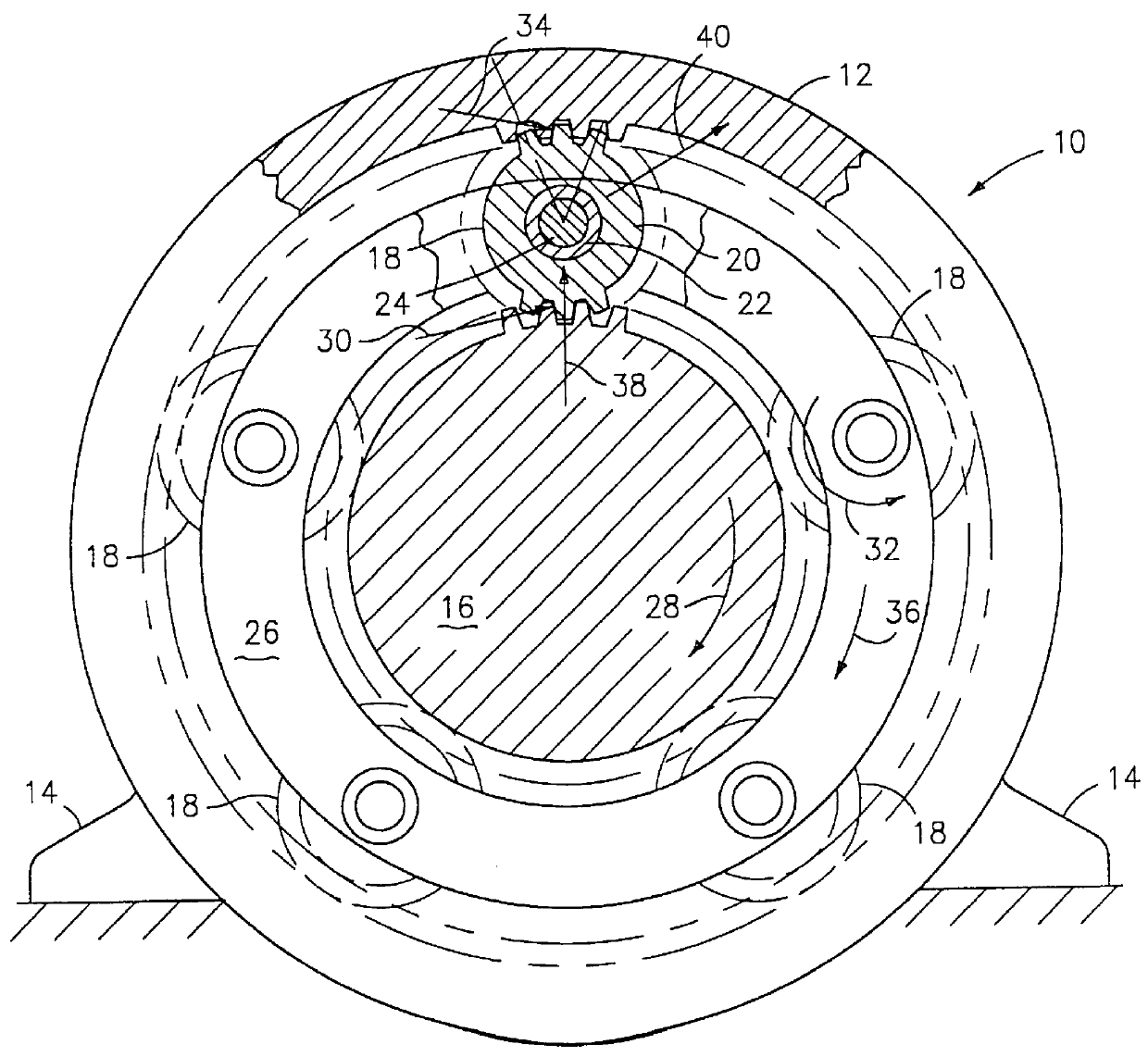 Method of making a coated planet gear journal bearing