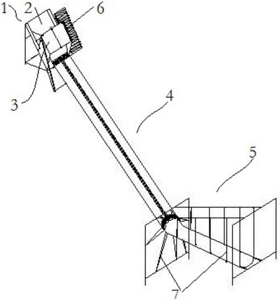 Rapid and safe cloth-pipe evacuation slide for emergency evacuation for high-rise fires and earthquakes