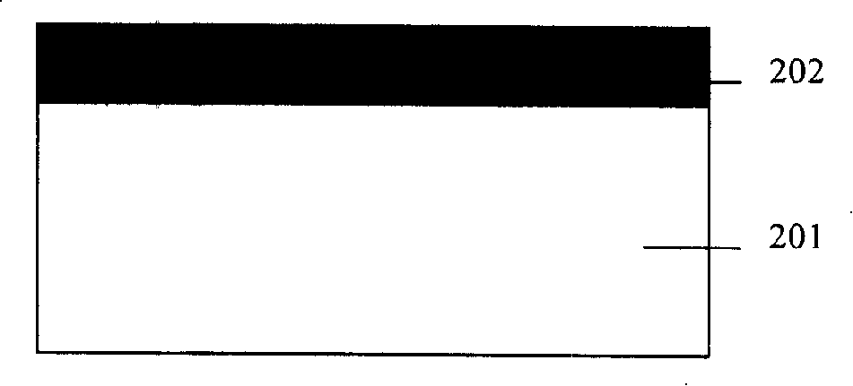 Method for preparing organic molecule device of crossing structure