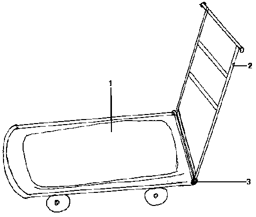 Folding handcart