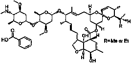 Insecticide composition containing emamectin benzoate and triazophos