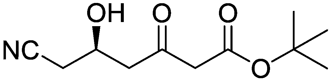 Method for preparing (5R)-6-cyanogroup-5-hydroxy-3-oxocaproic acid tert-butyl ester