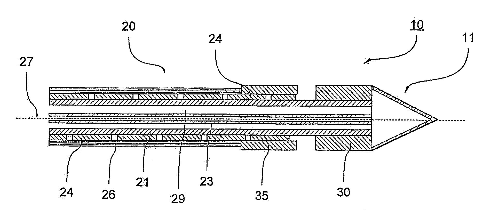 Electrosurgical instrument and method for producing an electrosurgical instrument