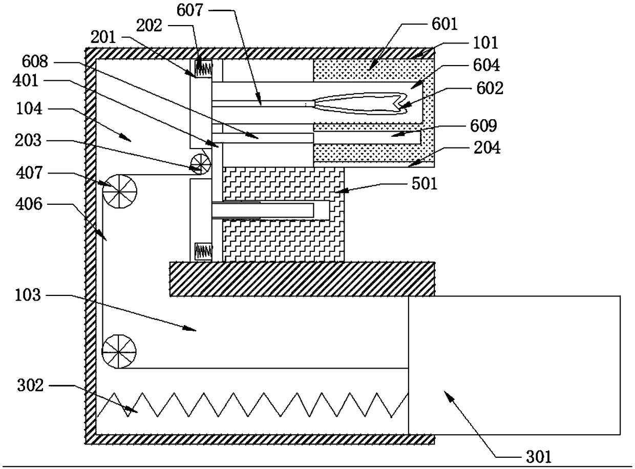 Dust accumulation reduction type retractably controllable door handle device