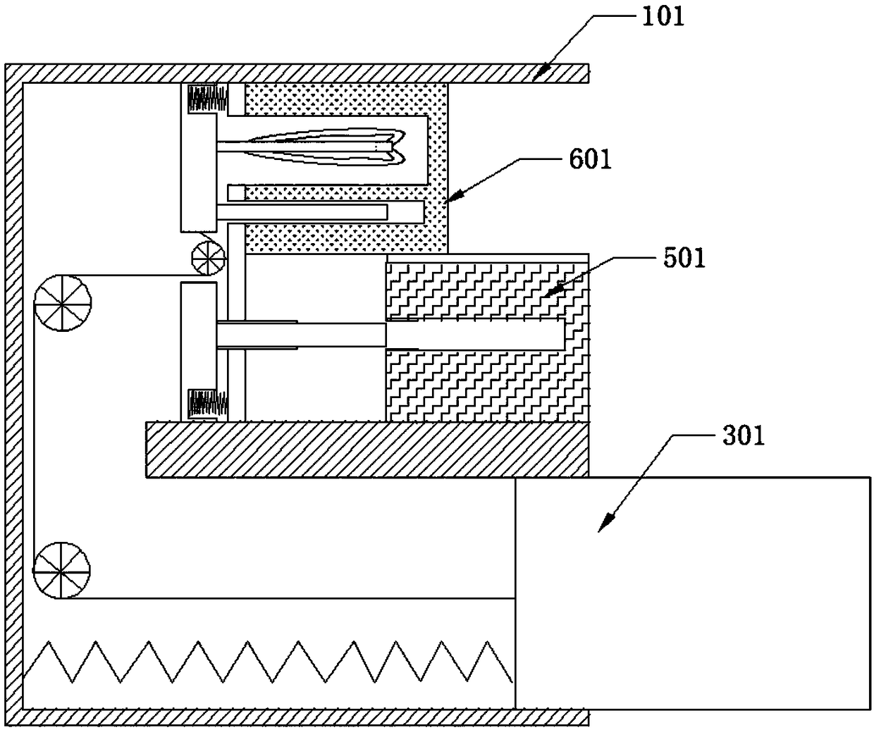 Dust accumulation reduction type retractably controllable door handle device