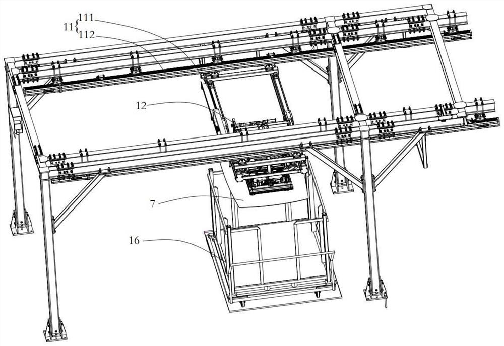 Automobile skylight assembling equipment and assembling method thereof