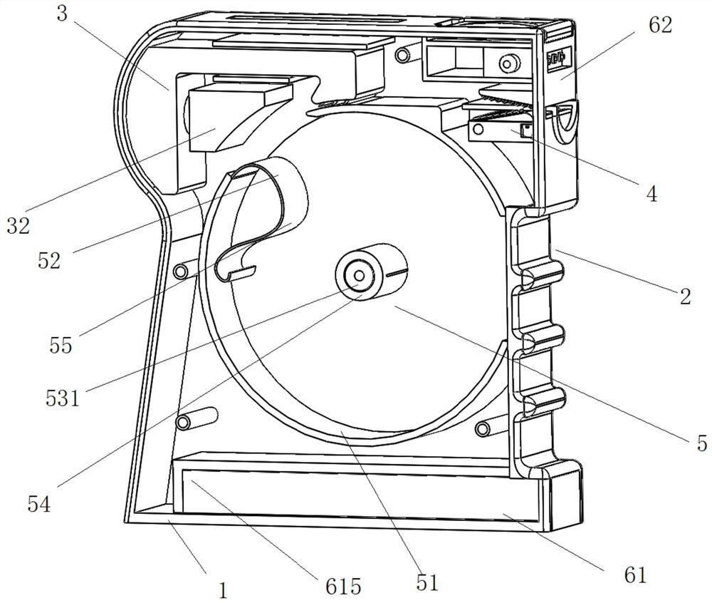 Portable automobile outer contour measuring scale