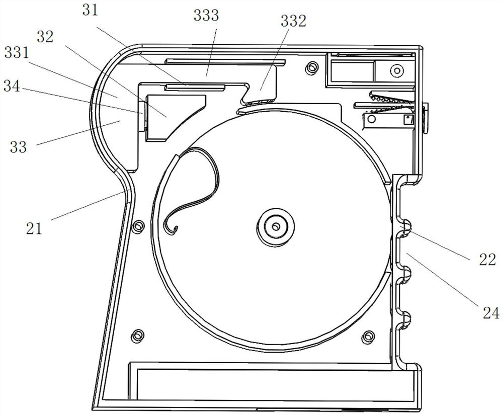 Portable automobile outer contour measuring scale