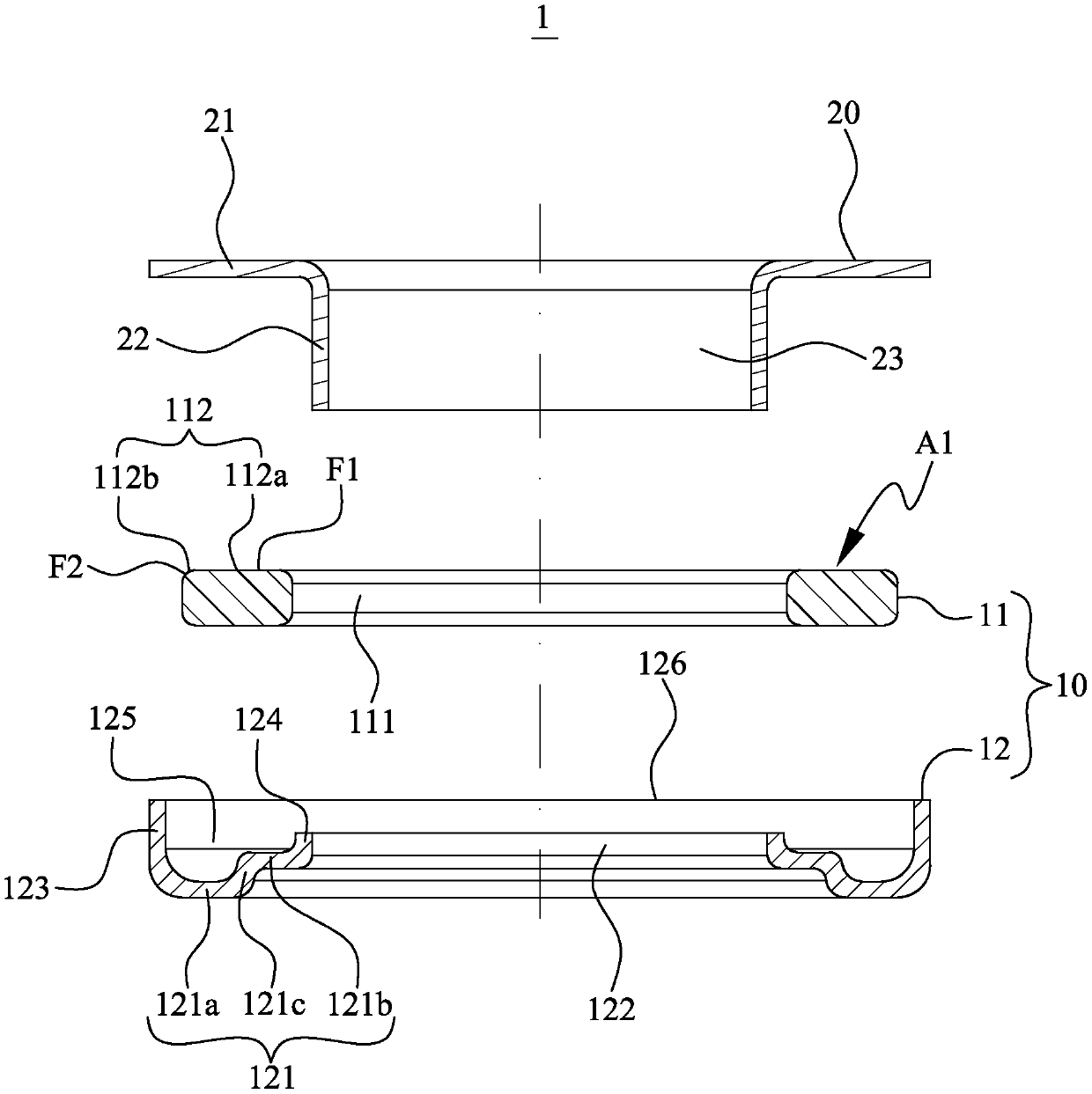 Eyelet gasket and eyelet fastener thereof