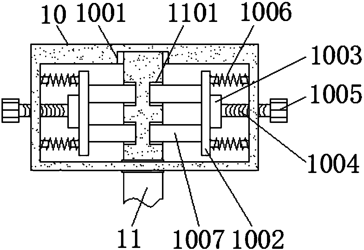 Garbage recovery processing device