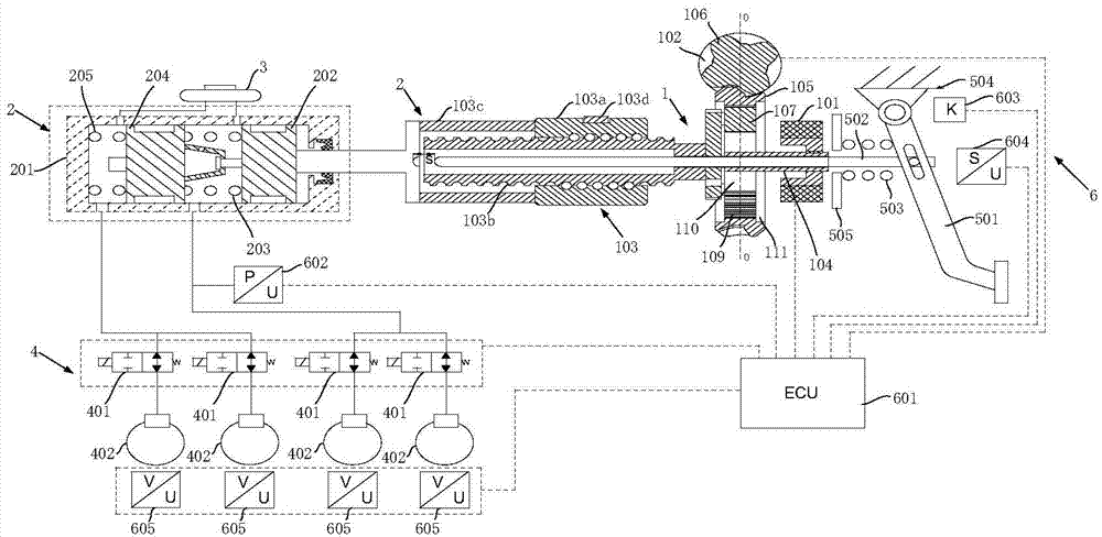Dual-motor drive-by-wire pressure sequence adjusting brake system