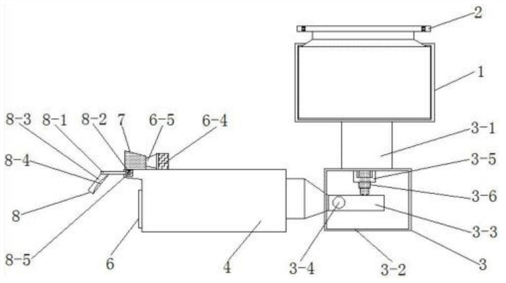 Building monitoring device and using method