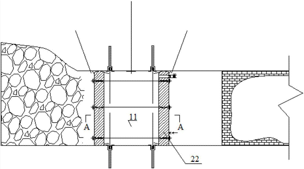 A construction method of annular airbag in gob-side entry retaining concrete filling wall