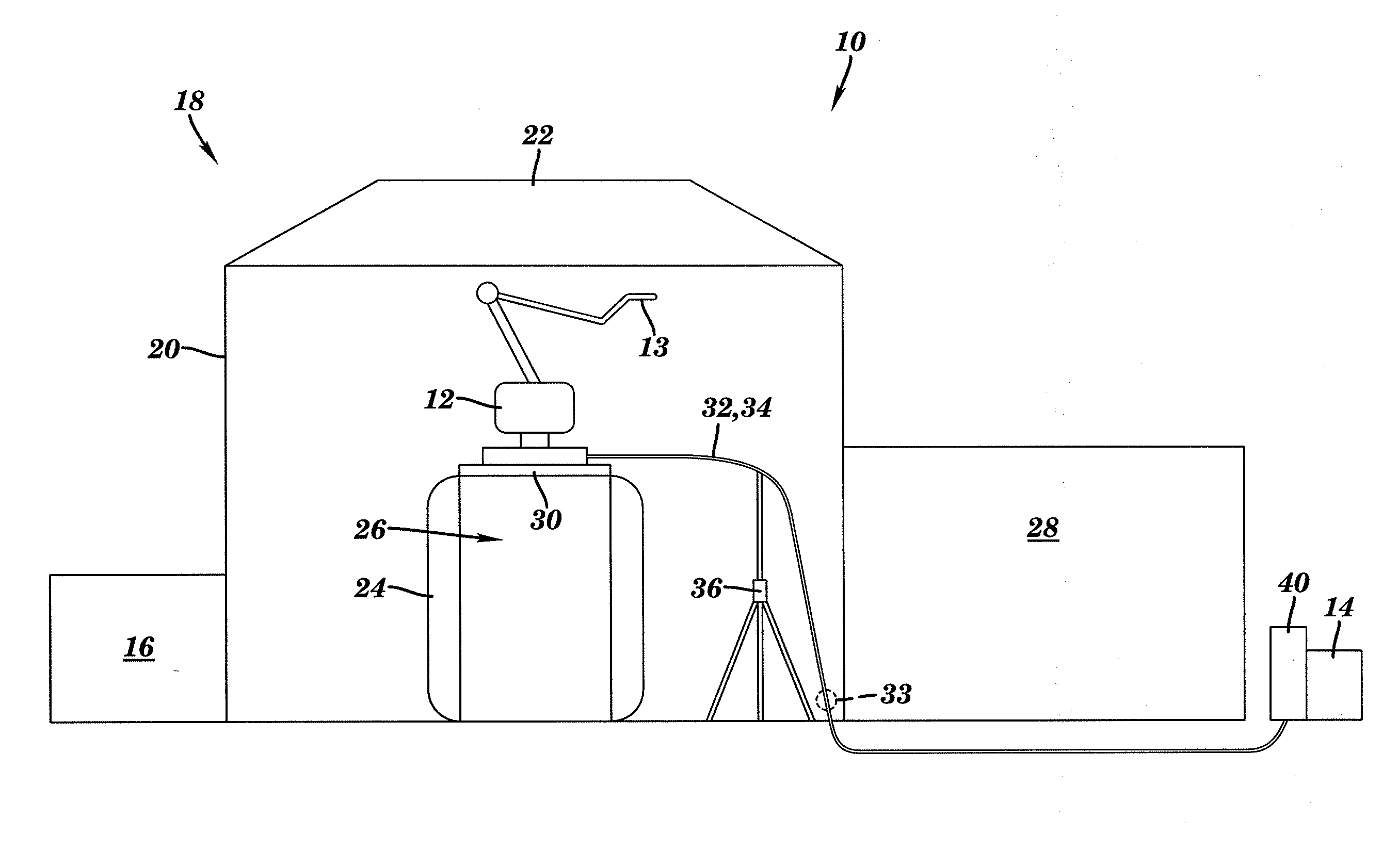 Method and apparatus for removing material from a surface of a metal processing chamber