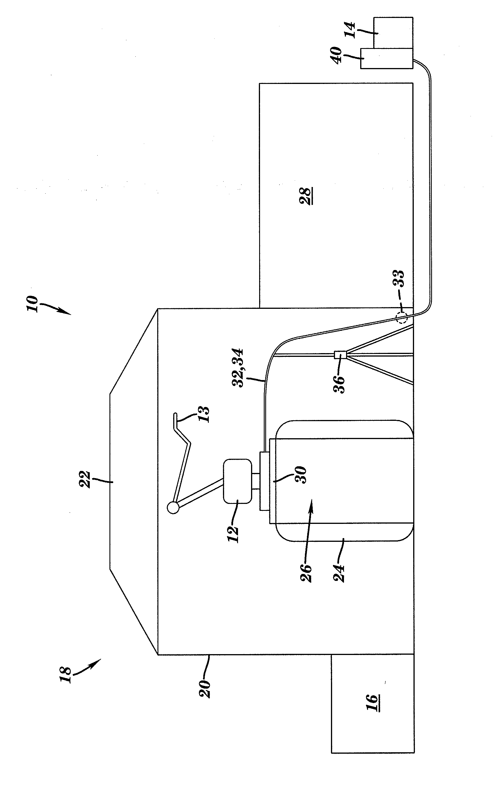 Method and apparatus for removing material from a surface of a metal processing chamber