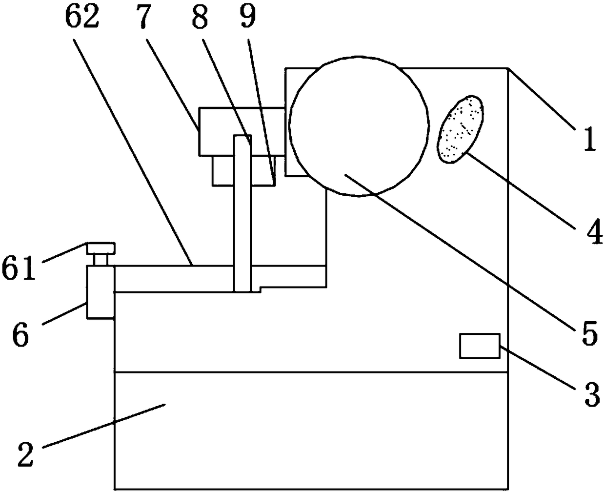 Punching press convenient to adjust