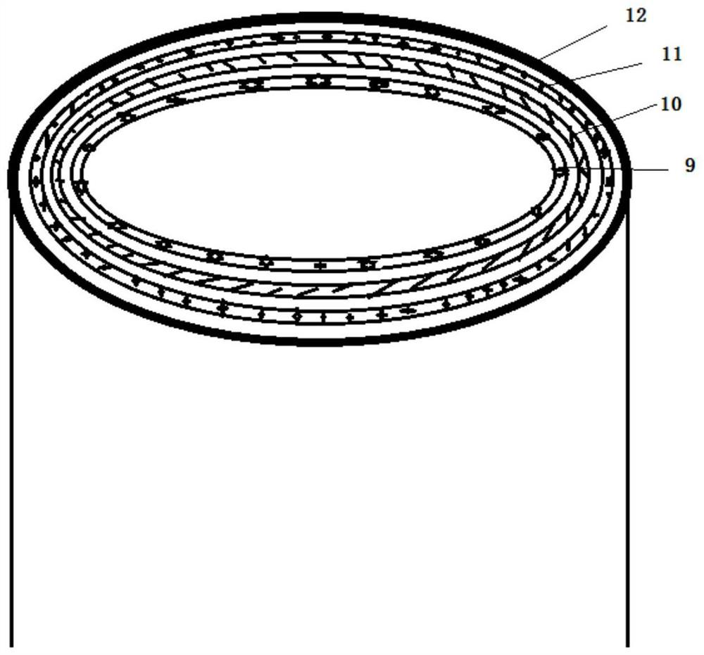 Seamless cylindrical filter bag and manufacturing method thereof