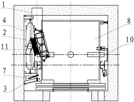 A machine room-less elevator