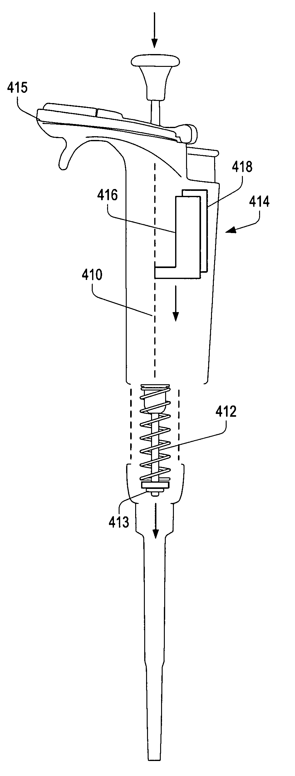 Hybrid manual-electronic pipette