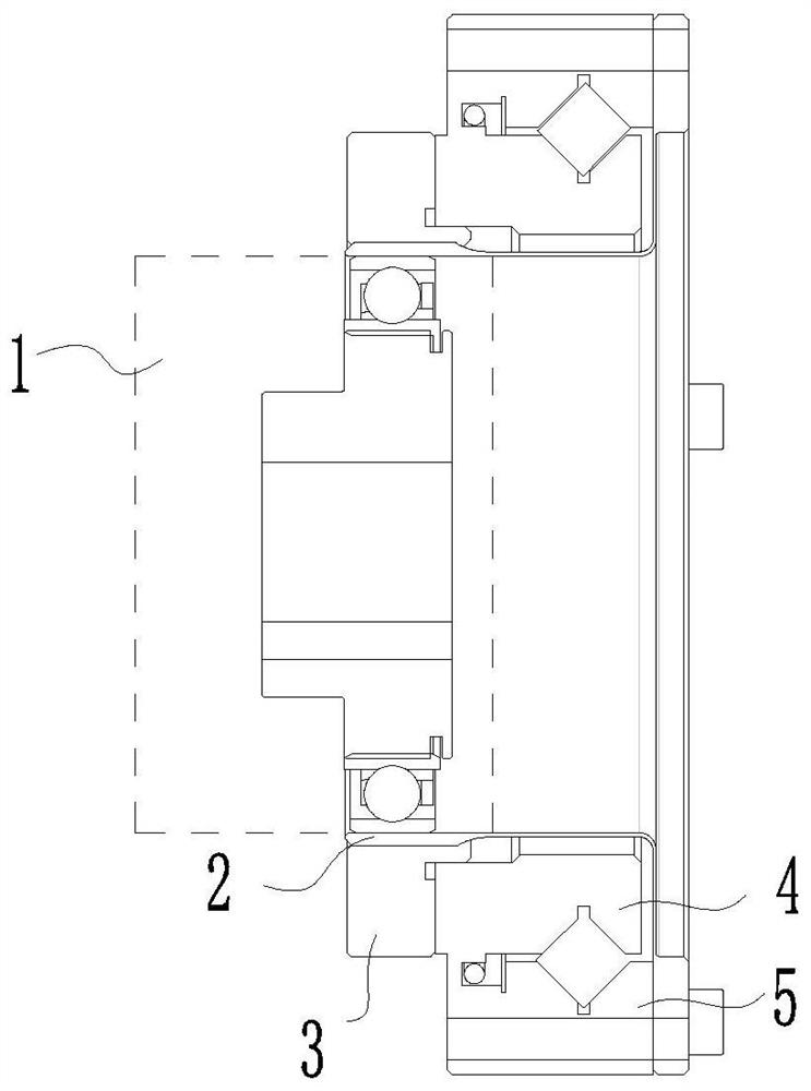 Harmonic reducer adopting multi-stage gear transmission and robot