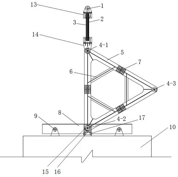 Under-beam beam transport lifting appliance system and lifting method