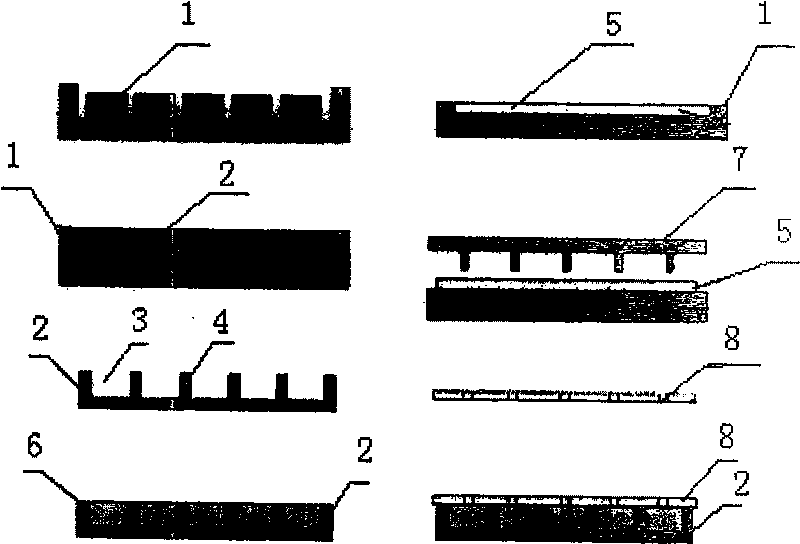 Degradable implated medicine release-controlling carrier with micropores and cavities and its preparing process