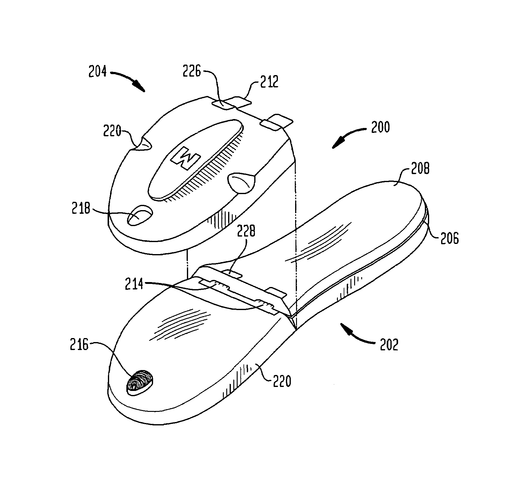 Shoe footbed system and method with interchangeable cartridges