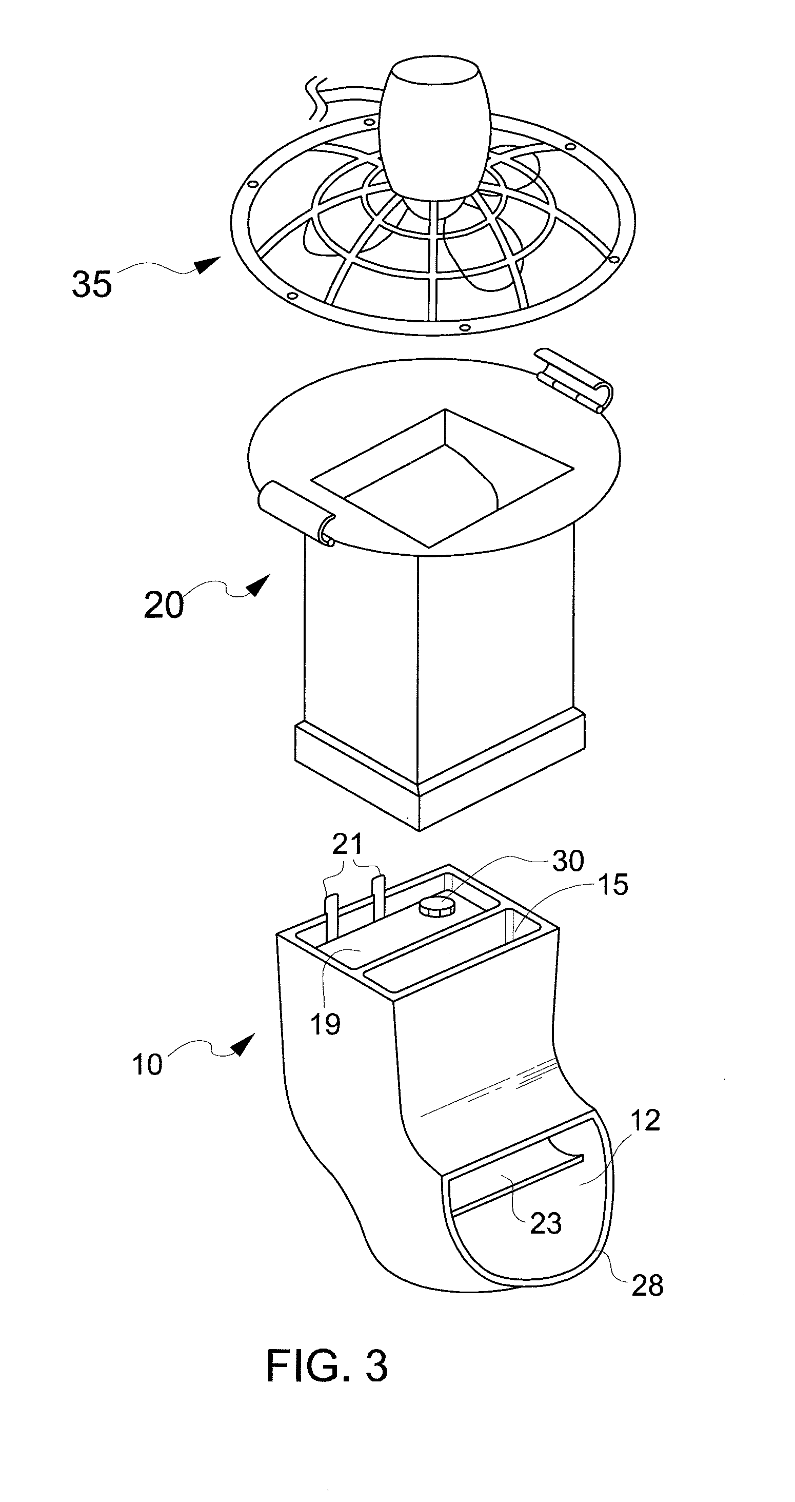 Personal evaporative cooling apparatus