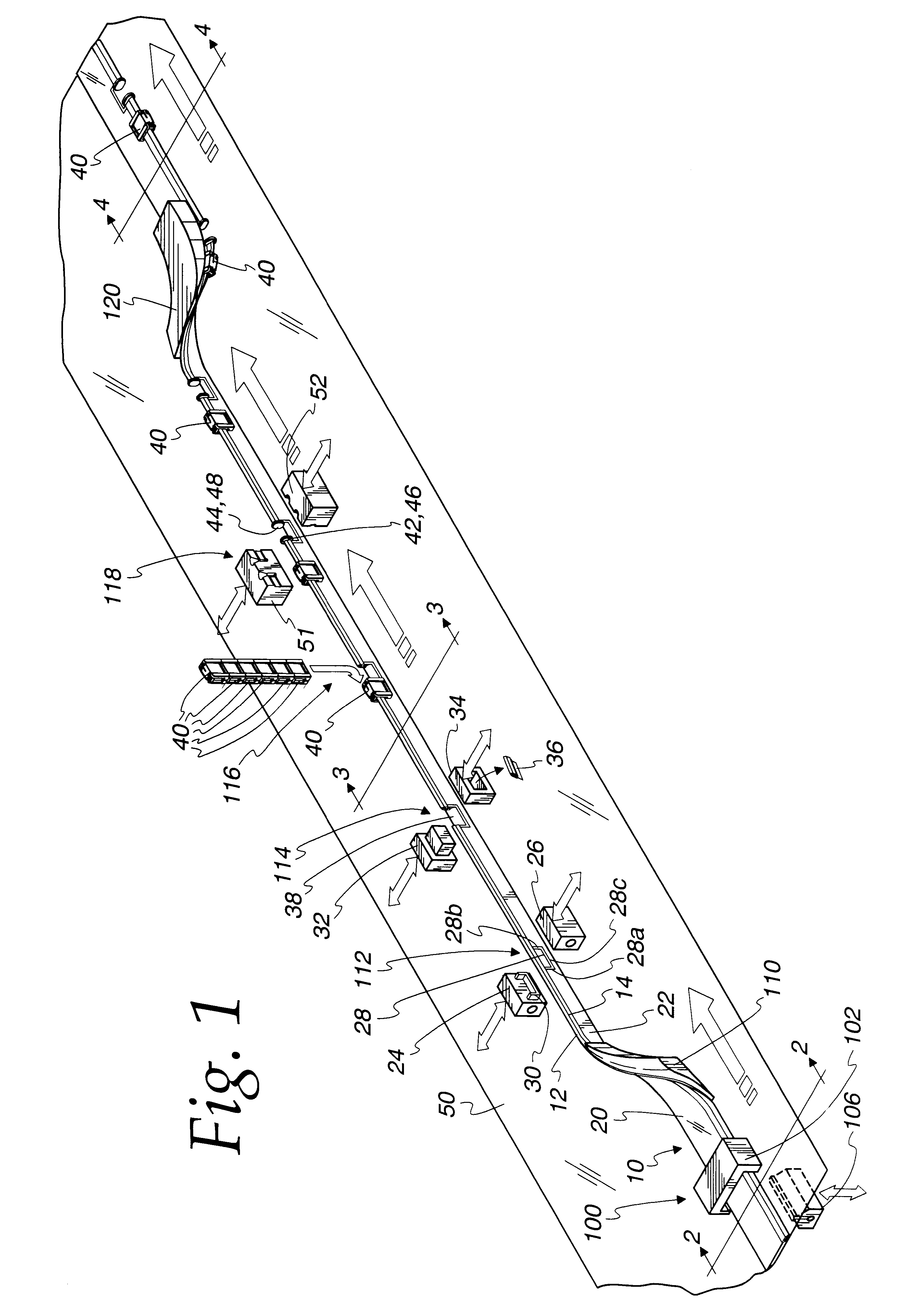 Method of applying a slider to a fastener-carrying plastic web