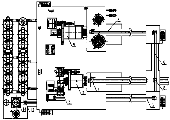 A kind of grinding process production method using stubborn stone as grinding medium