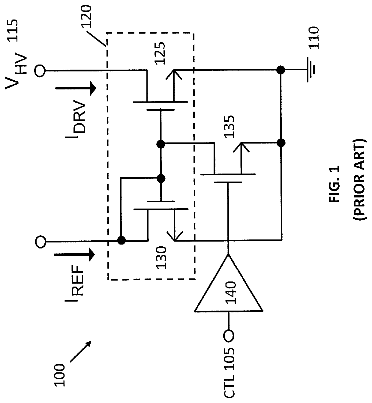 GaN BASED ADJUSTABLE DRIVER CURRENT CIRCUIT