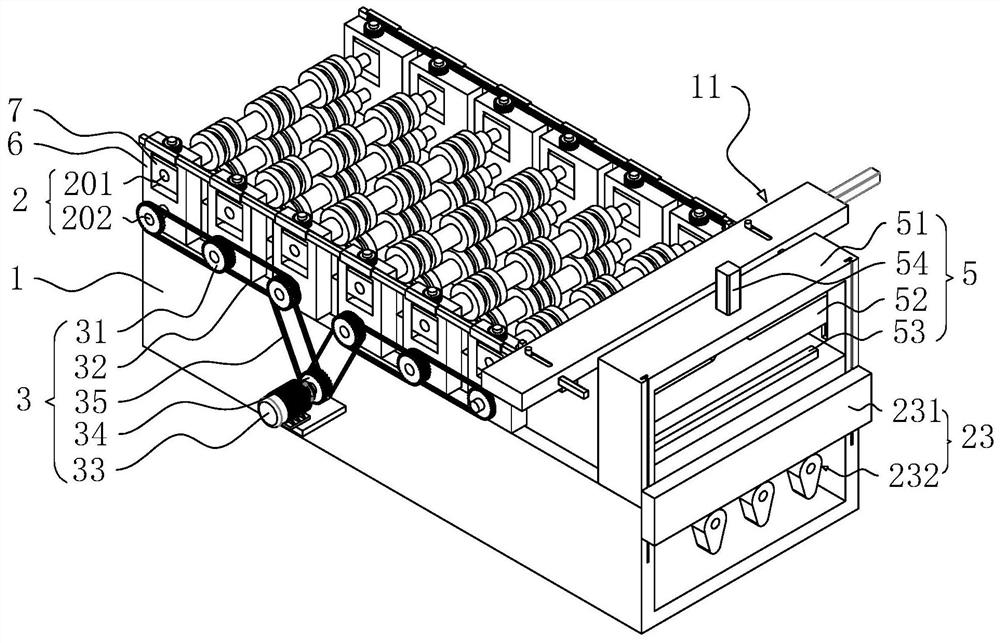 Rolling forming machine