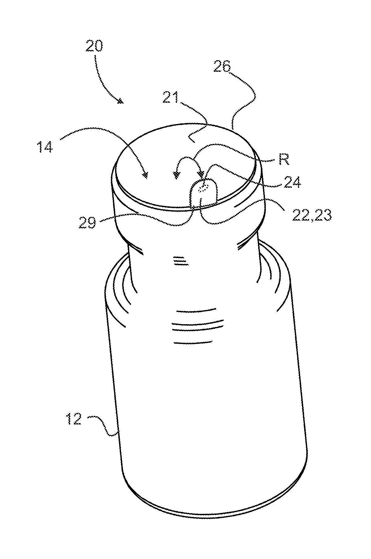 Rim tabbed drizzle safety seal and methods of use