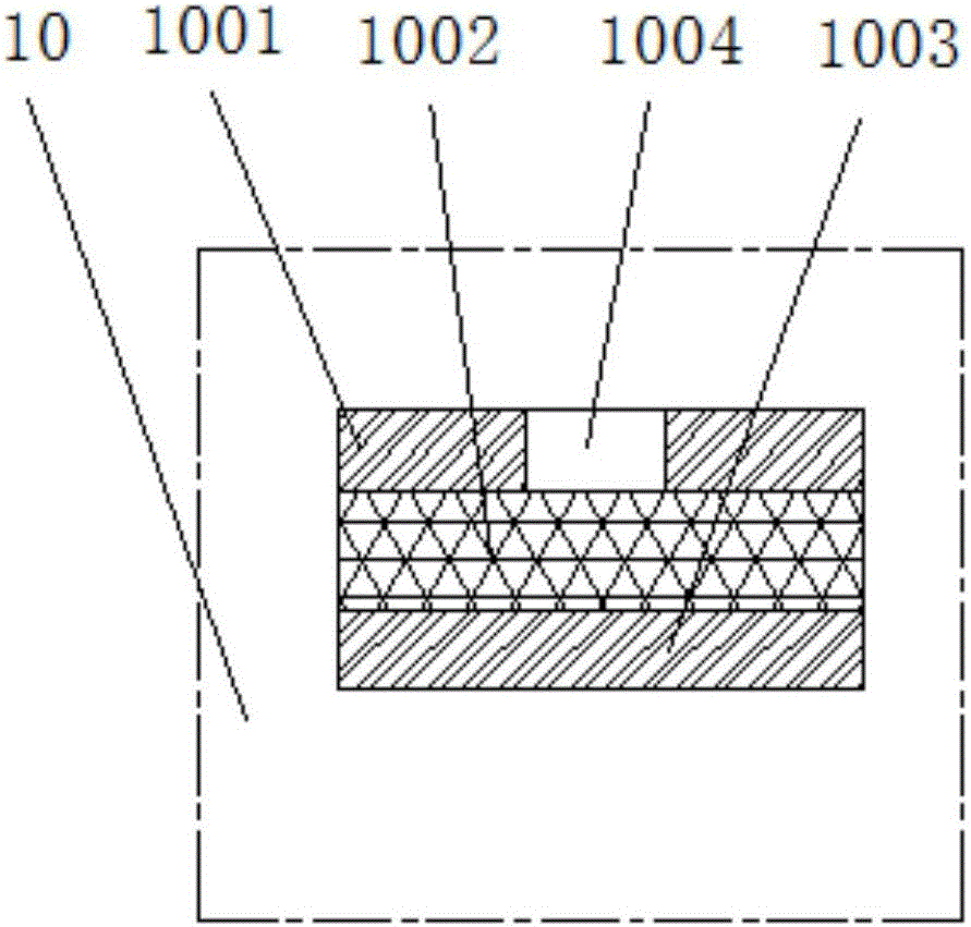 Multilayer material layered milling machining system and method based on space combination laser focal point