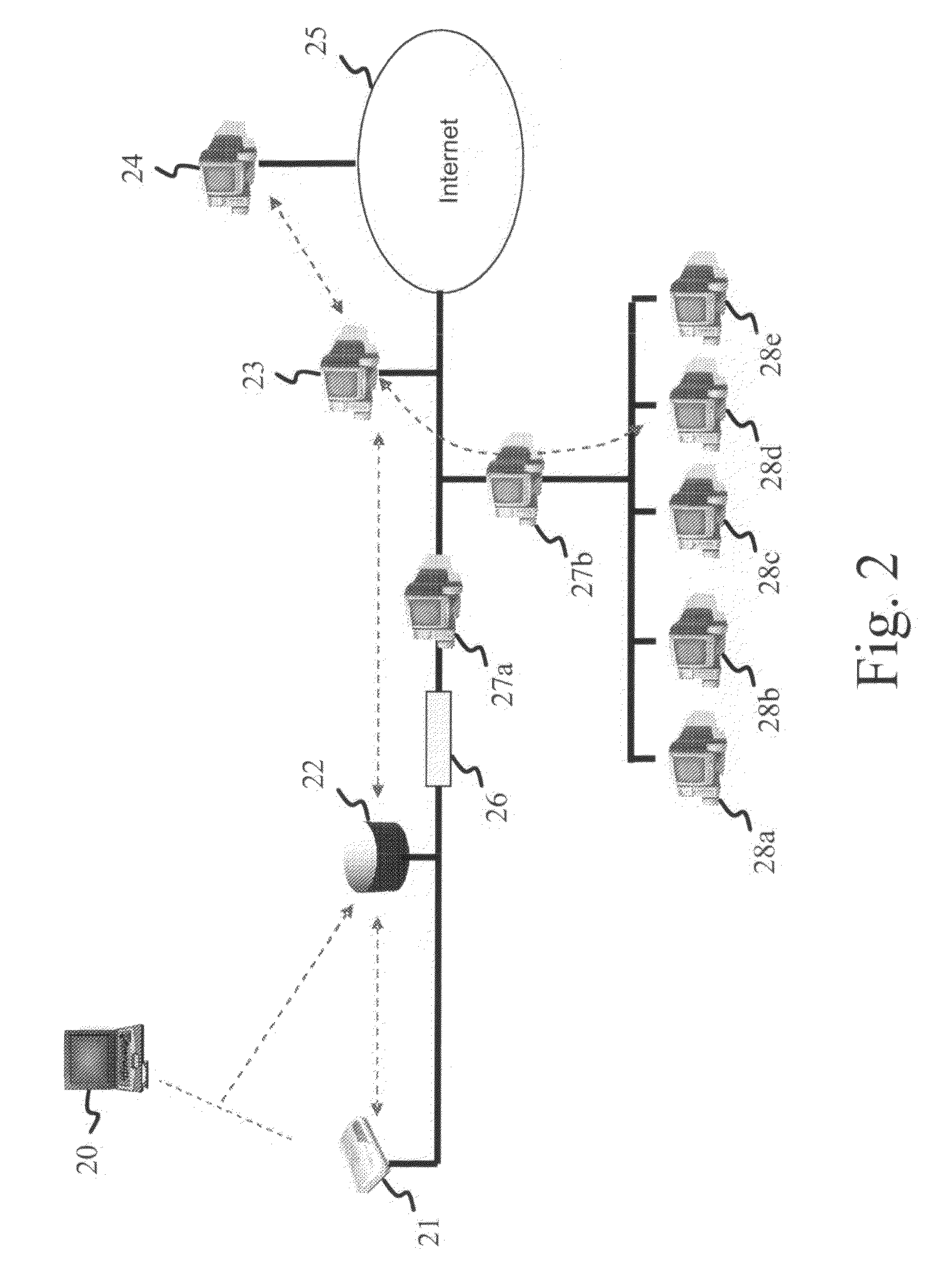 End-to-end service quality monitoring method and system in a radio network