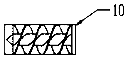 Gas-liquid two-phase flow moisture content measuring device and measuring method