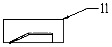 Gas-liquid two-phase flow moisture content measuring device and measuring method