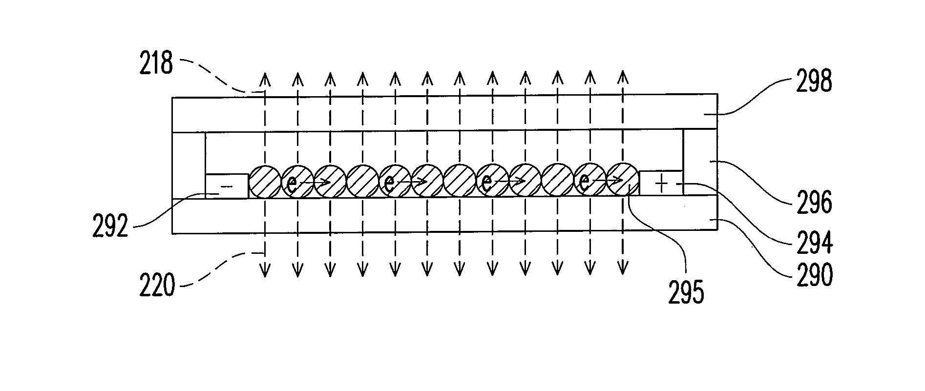 Surface light source apparatus with dual-side emitting light