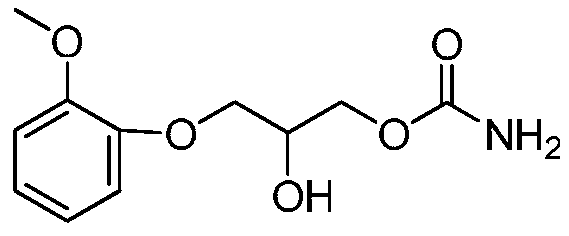 Method for preparing methocarbamol