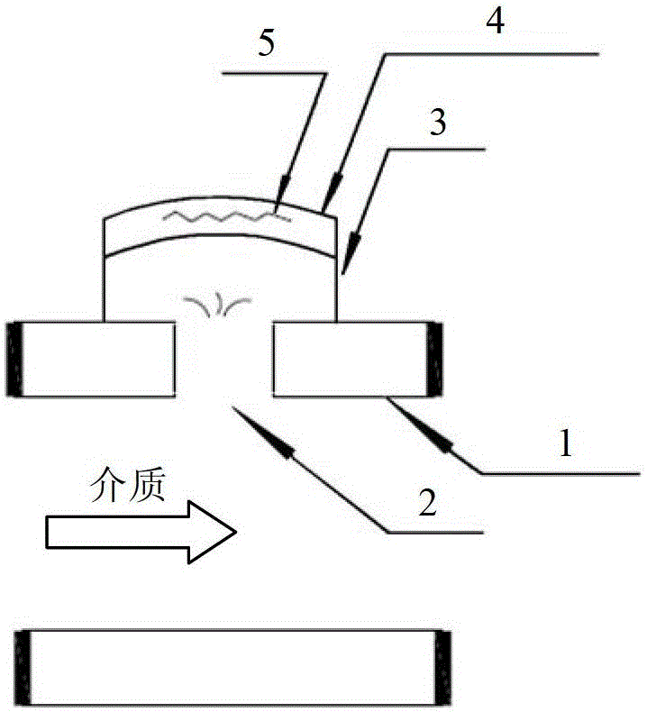 Breach simulation method for high energy pipeline leakage monitoring test in nuclear power plant