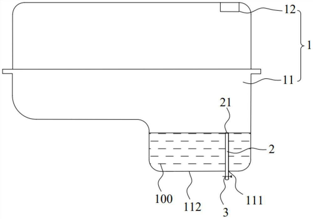 Engine oil consumption measuring device and measuring method