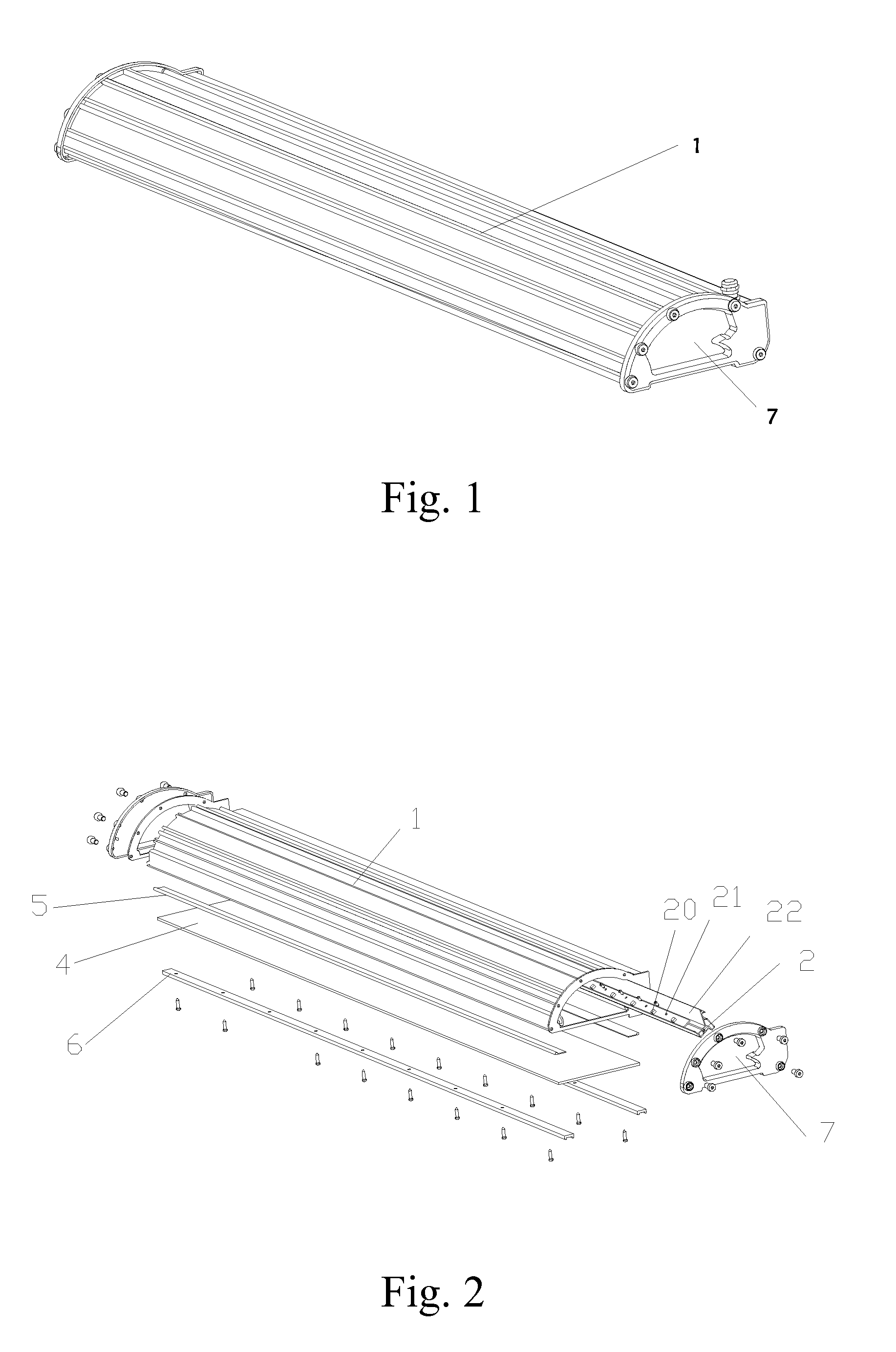 Reflective LED lighting lamp structure and lighting device