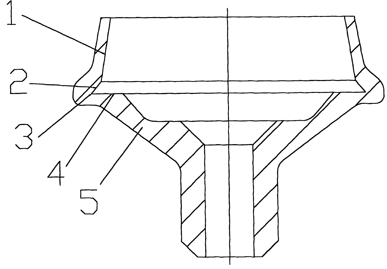 Process for surface treatment of internal wall of open-end spinning frame rotor