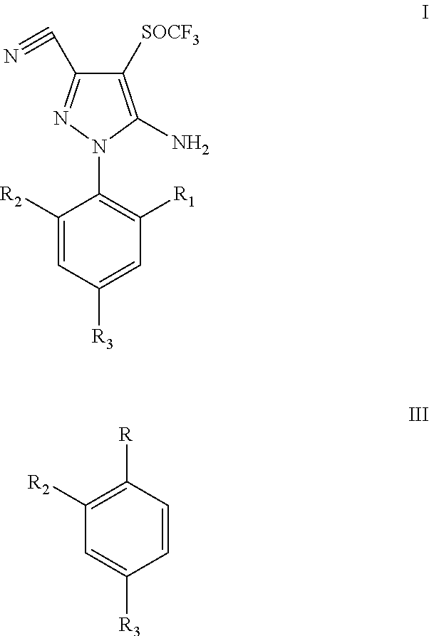 Process for synthesis of fipronil