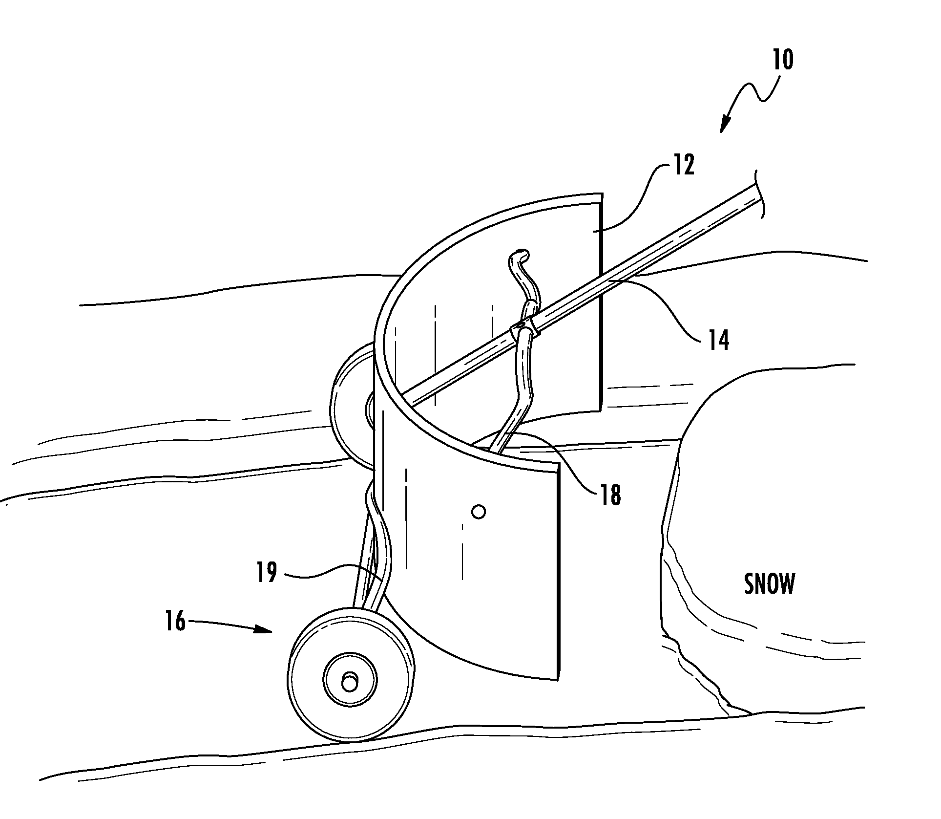 Snow removal device