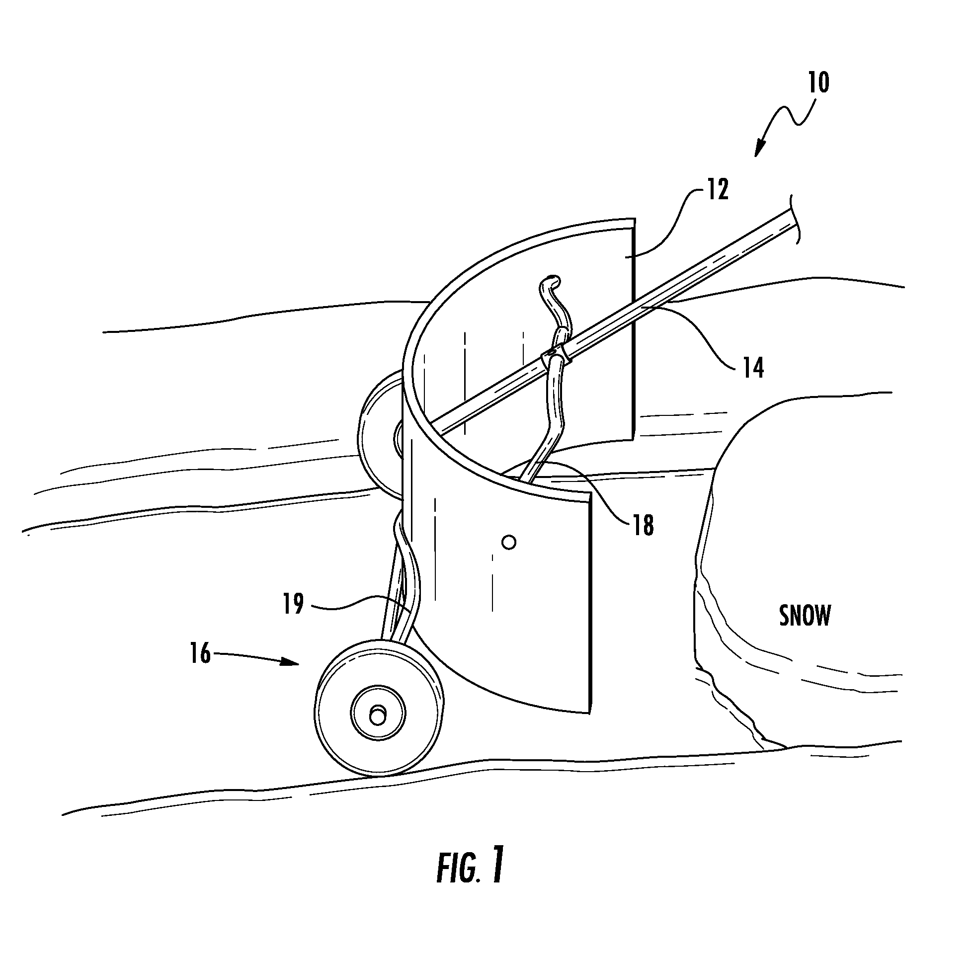 Snow removal device